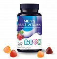 Купить livs (ливс) комплекс мультивитаминов для мужчин, пастилки жевательные вкус фрукты и ягоды, 50 шт бад в Арзамасе