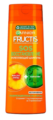 Купить garnier fructis sos (гарньер фруктис) шампунь восстановление 400мл в Арзамасе