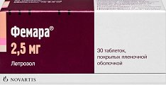 Купить фемара, таблетки, покрытые пленочной оболочкой 2,5мг, 30 шт в Арзамасе