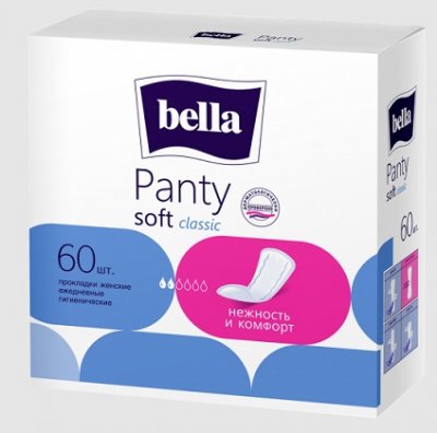 Купить bella (белла) прокладки panty soft classic 60 шт в Арзамасе