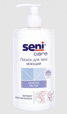 Купить seni care (сени кеа) лосьон для тела моющий для сухой кожи поддерживающий жировой баланс 500 мл в Арзамасе