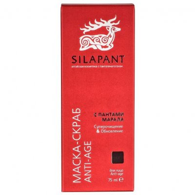 Купить silapant anti-age (силапант) скраб-маска для лица антивозрастная, 75мл в Арзамасе