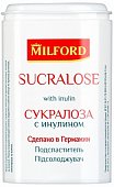 Купить милфорд (milford) заменитель сахара сукралоза с инулином, таблетки, 370 шт в Арзамасе