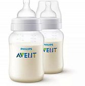 Купить avent (авент) бутылочка для кормления anti-colic 1 месяц+ 260 мл 2 шт scf103/02 в Арзамасе