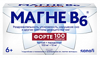 Купить магне b6 форте, таблетки, покрытые пленочной оболочкой, 100 мг+10 мг 100 шт в Арзамасе