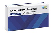 Купить силденафил реневал, таблетки, покрытые пленочной оболочкой 100мг, 4 шт в Арзамасе