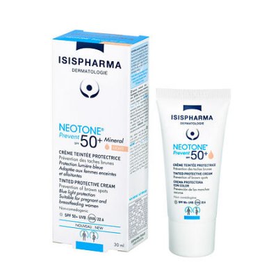 Купить isispharma (исис фарма) neotone prevent крем тонирующий защитный от пигментных пятен 30мл spf50+ в Арзамасе