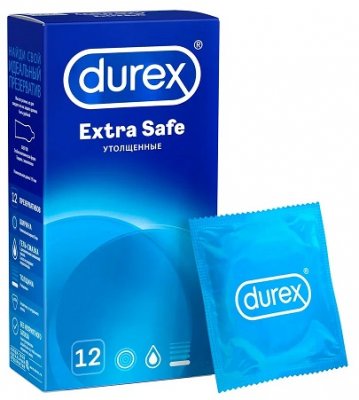 Купить durex (дюрекс) презервативы extra safe 12шт в Арзамасе