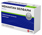Купить мемантин велфарм, таблетки, покрытые пленочной оболочкой 10мг, 90 шт в Арзамасе