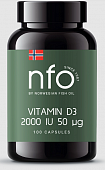 Купить norwegian fish oil (норвегиан фиш оил) витамин д3 2000ме, капсулы 100шт бад в Арзамасе