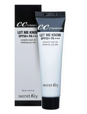 Купить secret key (секрет кей) сс-крем для лица солнцезащитный осветляющий, 30мл spf50 в Арзамасе