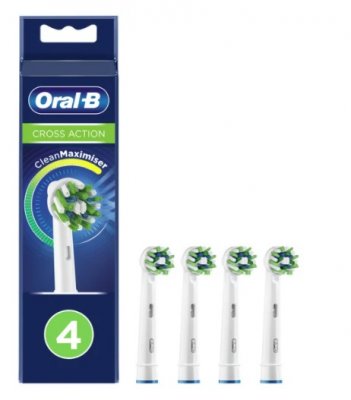 Купить oral-b (орал-би) насадка для электрической зубной щетки crossaction eb50brb цвет черный, 4 шт в Арзамасе