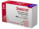 Купить эниксум, раствор для инъекций 6000 анти-ха ме шприцы 0,6мл, 5шт в Арзамасе