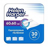 Купить helen harper (хелен харпер) пеленка впитывающая базик 60х60см, 30 шт в Арзамасе