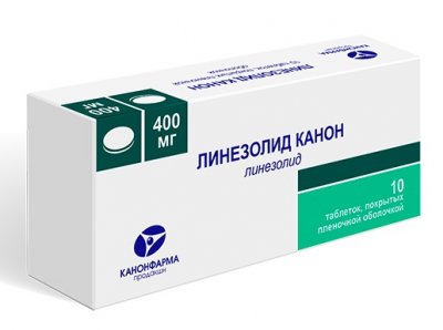 Купить линезолид-канон, таблетки, покрытые пленочной оболочкой 400мг, 10 шт в Арзамасе