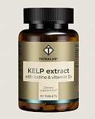 Купить tetralab (тетралаб) ламинарии экстракт с витамином d3, таблетки массой 550мг, 90шт бад в Арзамасе