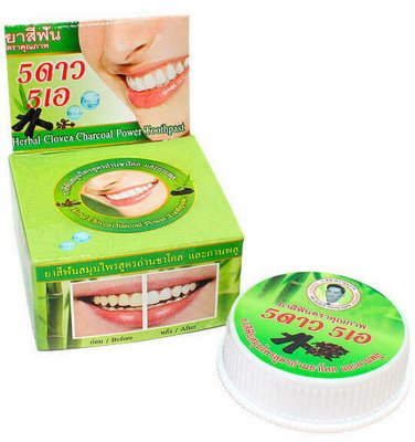Купить 5 star cosmetic (5 стар косметик) зубная паста травяная с углем бамбука, 25г в Арзамасе