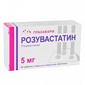 Купить розувастатин, таблетки, покрытые пленочной оболочкой 5мг, 30 шт в Арзамасе