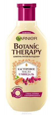 Купить garnier botanic therapy (гарньер) шампунь для волос касторовое масло и миндаль 400мл в Арзамасе