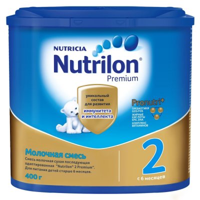 Купить nutrilon premium 2 (нутрилон) сухая смесь детская с 6 месяцев, 400г в Арзамасе