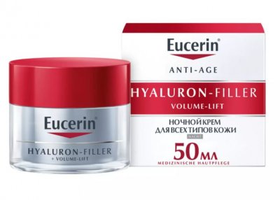 Купить эуцерин (eucerin hyaluron-filler+volume-lift (эуцерин) крем для лица ночной 50 мл в Арзамасе