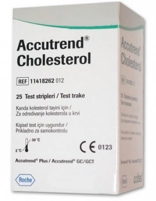 Купить тест-полоски для экспресс-анализаторов портативных аккутренд холестерин, 5 шт в Арзамасе