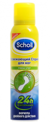 Купить шолл спрей д/ног fresh step, 150мл (scholl consumer products ltd, польша) в Арзамасе