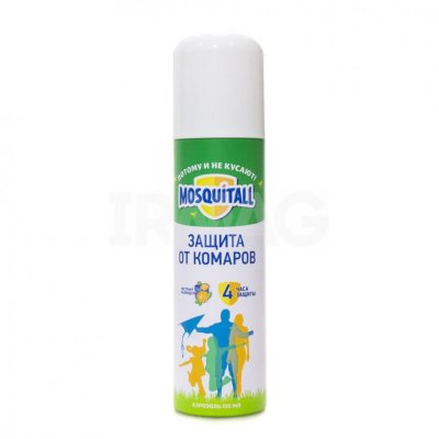 Купить mosquitall (москитолл) защита для взрослых аэрозоль от комаров 150 мл в Арзамасе