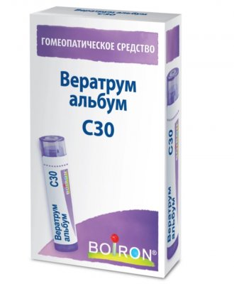Купить вератрум альбум с30, гомеопатический монокомпонентный препарат растительного происхождения, гранулы гомеопатические 4 гр  в Арзамасе