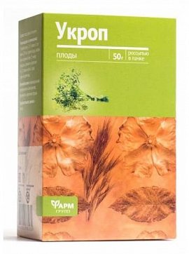 Укроп плоды, пачка 50г БАД