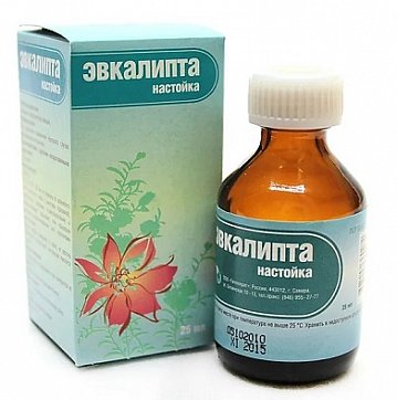 Эвкалипт настойка, флакон 25мл Эвкалипт настойка, флакон 25мл