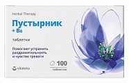 Купить пустырник+витамин в6 витатека, таблетки массой 120мг 100шт бад в Арзамасе
