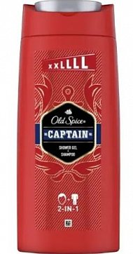 Old Spice (Олд Спайс) гель для душа и шампунь 2в1 captain, 675мл