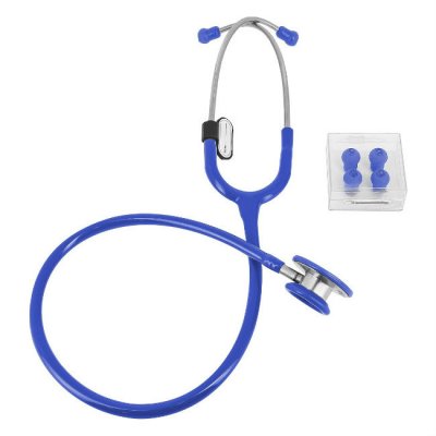 Купить стетоскоп amrus (амрус) 04-ам420 delux master медицинский двухсторонний терапевтический, синий в Арзамасе