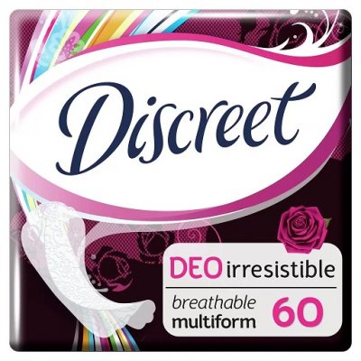 Купить discreet (дискрит) прокладки део иресист мультиформ 60шт в Арзамасе