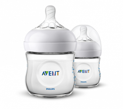 Купить avent (авент) бутылочка для кормления с рождения natural 125 мл 2шт (scf030/27) в Арзамасе