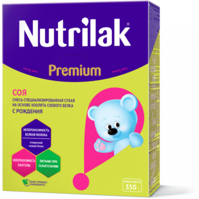 Купить нутрилак премиум (nutrilak premium) соя молочная смесь с рождения, 350г в Арзамасе