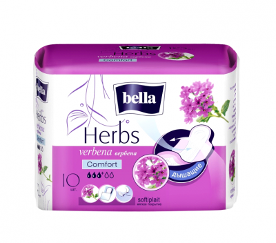Купить bella (белла) прокладки herbes comfort экстрактом вербены 10 шт в Арзамасе