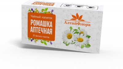 Купить ромашки аптечной цветки алтайфлора, фильтр-пакеты 1,5г, 20 шт бад в Арзамасе