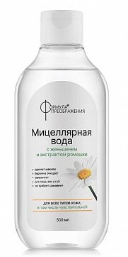 Формула преображения мицеллярная вода, 300 мл