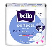 Купить bella (белла) прокладки perfecta ultra blue супертонкие 10 шт в Арзамасе