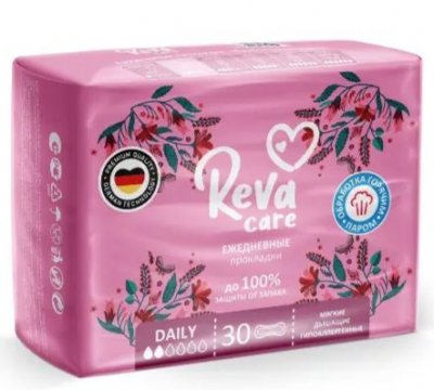 Купить reva care daily (рева кеа дейли) прокладки без запаха ежедневные 30 шт. в Арзамасе