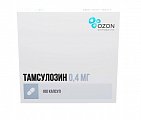 Купить тамсулозин, капсулы с пролонгированным высвобождением 0,4мг, 100 шт в Арзамасе