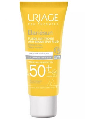 Купить uriage bariesun (урьяж барьесан) эмульсия для чувствительной кожи лица против пигментных пятен, 40мл spf50+ в Арзамасе