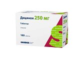 Купить дицинон, таблетки 250мг, 100 шт в Арзамасе