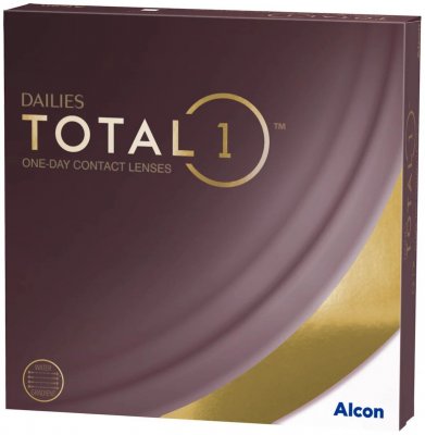 Купить контактные линзы alcon (алкон) dailies total 1, 90 шт, -1,25 (8,5) в Арзамасе