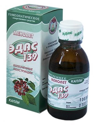 Купить эдас-139 менолет, капли для приема внутрь гомеопатические, 25мл в Арзамасе