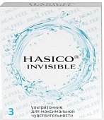 Купить hasico (хасико) презервативы invisible, ультратонкие 3 шт. в Арзамасе