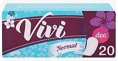 Купить vivi (виви) прокладки ежедневные normal deo, 20 шт в Арзамасе