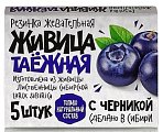 Купить живица таежная, жевательная резинка с черникой, 5 шт в Арзамасе